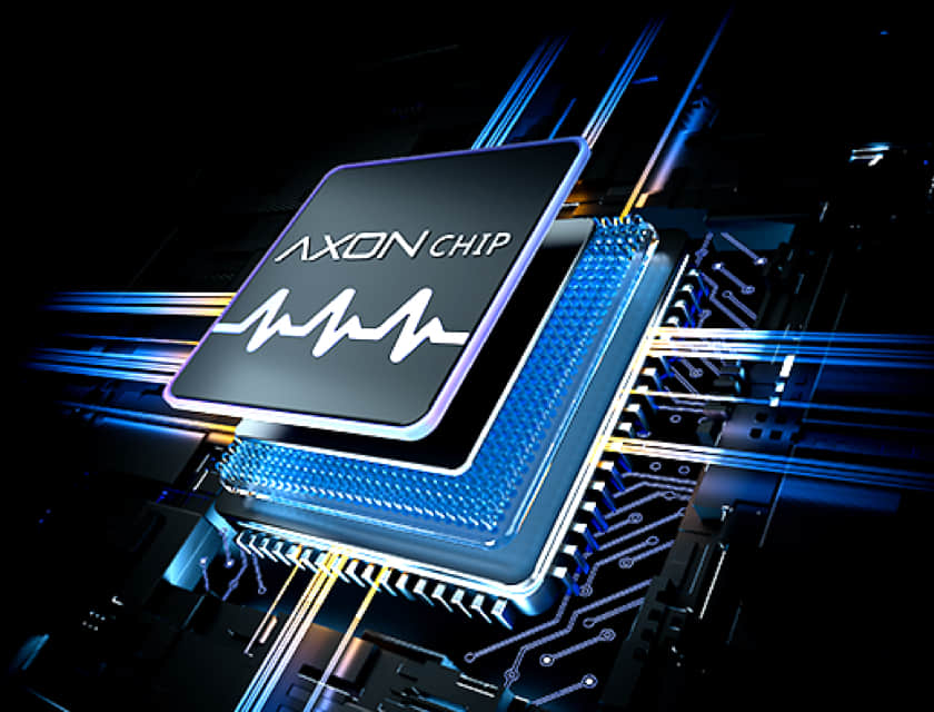 VAPORESSO AXON Chip – intelligent chipset providing optimized performance and user-friendly interface in vape kits.